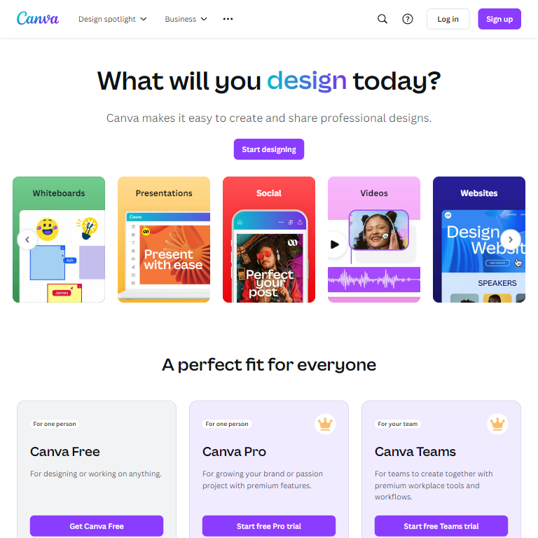 Canva Free Design and Photo Cropping Tool for Social Media and Projects