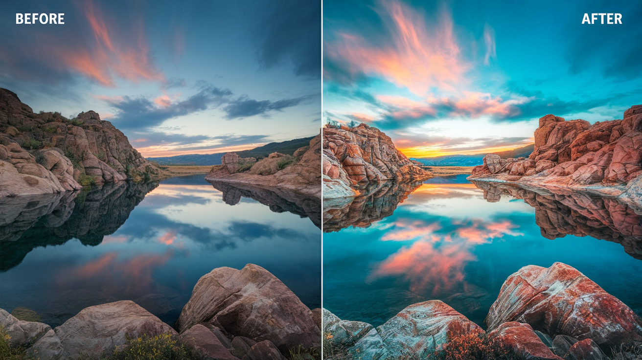 using filters for enhancing landscape photography